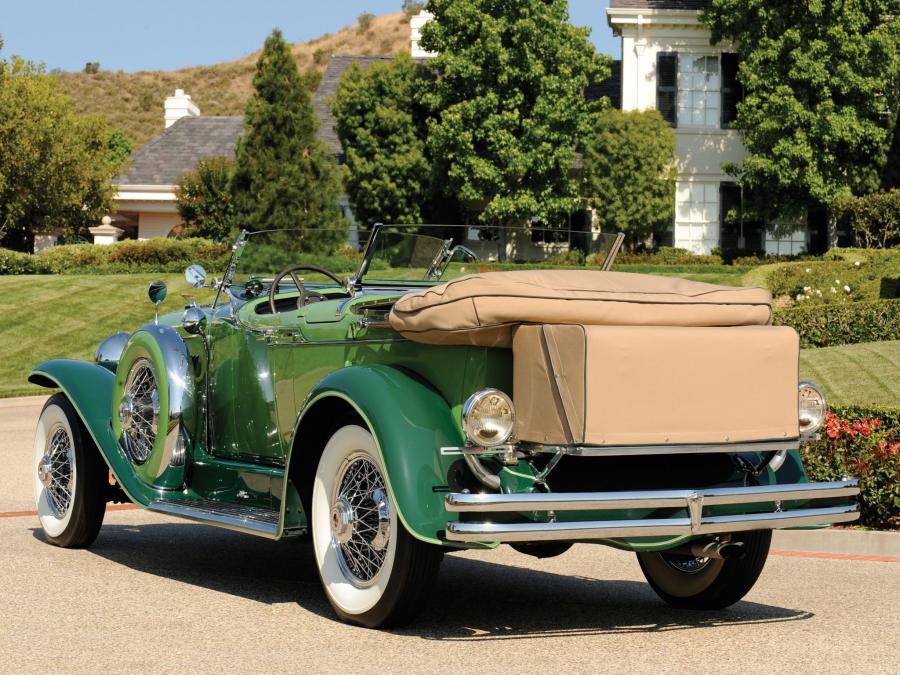  Duesenberg J243/2270 Dual Cowl Phaeton by LeBaron 1930 года  (фото 13 из 14)
